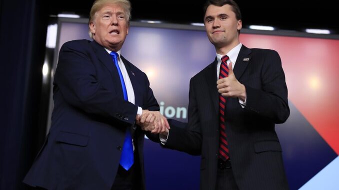 Donald Trump,Charlie Kirk