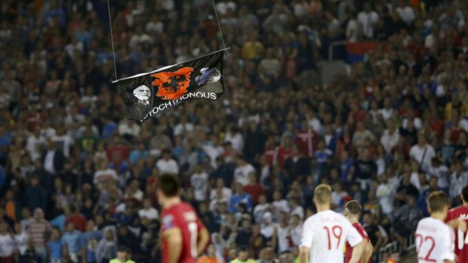 RSI SOCCER-EURO/SERBIA-BRAWL S SPO SOC SER